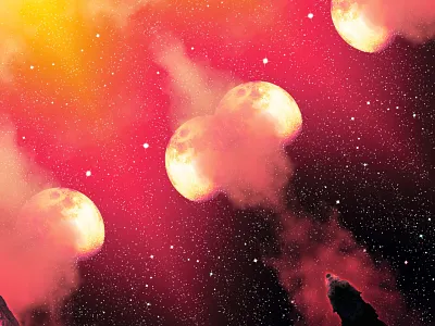 Mirroring COVES astrology cyberpunk decor digital art fantasy galaxy interior landscape mirror nasa pattern poster print retrofuture science science ficton scifi space stars wall art