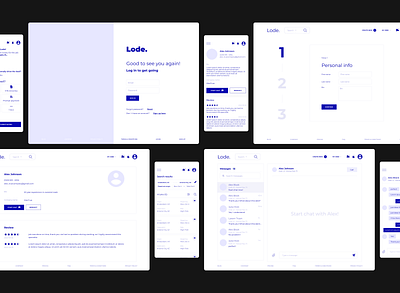 Digital wireframes for online marketplace for pilot cars app booking app car design digital product design driver interface marketplace mobile pilot car platform product design prototype transport ui ux web app web design website wireframe