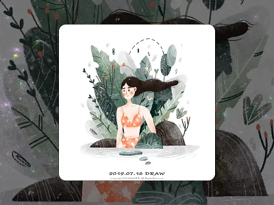 swimming bikini design flat，illustrantions flat，illustrations，people flat，people，illustrantions swimming vector watercolour 平，插图，人