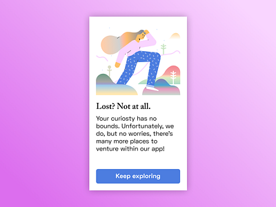 404 Screen Concept app dailyui design ui vector