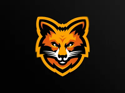 FOX football fox logo mascot sport team