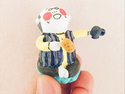 Daikichi art clay design illustration sculpted