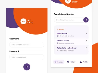 Bank App app design ios ui ux