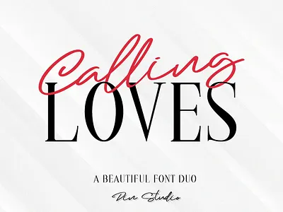 Calling Loves Font Duo branding design free font handlettering lettering logotype script serif font signature font typography ui ux