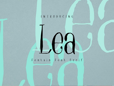 Lea Free Font download download free font font free serif