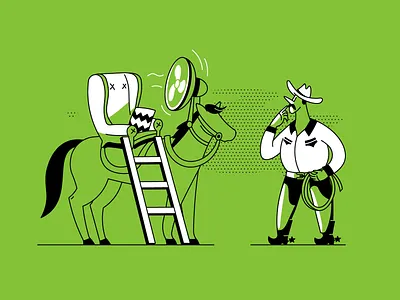 The user experience is Google’s favorite. Why? 2d art article design cowboy design drawing experience horse illustration ui ux why