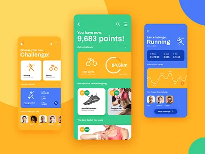 BeCardio App 🚴‍♂️🏃‍♀️ agency animation app branding design illustration landingpage minimalist mobile mobile design onepage poland running ui ux visiontrust web webanimation webdesign website