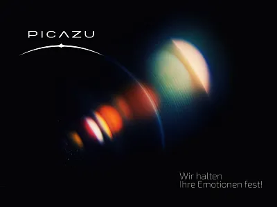 Picazu acrylic glass brand branding canva collages identity innovation innovator logo logomachine logotype miniature modernity panoramas photo printing printing star technology