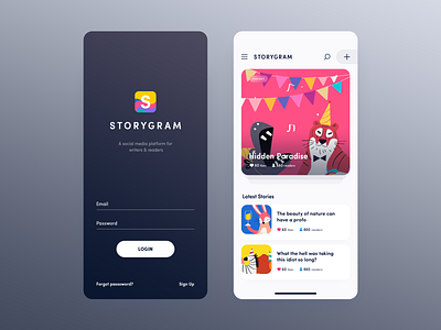 Simple mobile app app design iphonex mobile ui