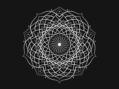 Mandala 07 animation animation 3d blender blender 3d blender3d illustration
