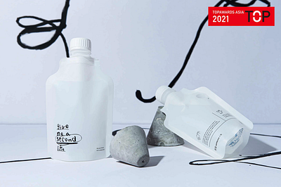 DAMA – SECOND LIFE (Recyclable Spout Bag) design