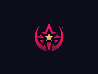 Official Logo Mark for "STARFOLD" brand brand and identity branding corporate creative design esports gaming identity logo team