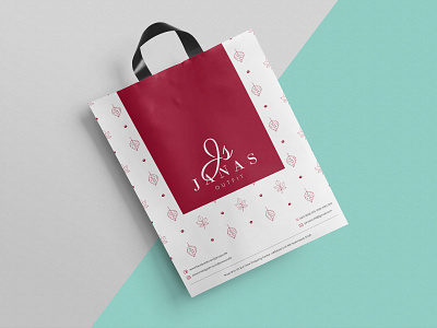 Janas Outfit adobe illustrator adobe photoshop branding design fashion graphicdesign logo logodesign pattern shopping bag womenclothing womenfashion