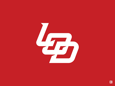 LOD Monogram athletics college doom fitness gym gym logo legends sports strength training