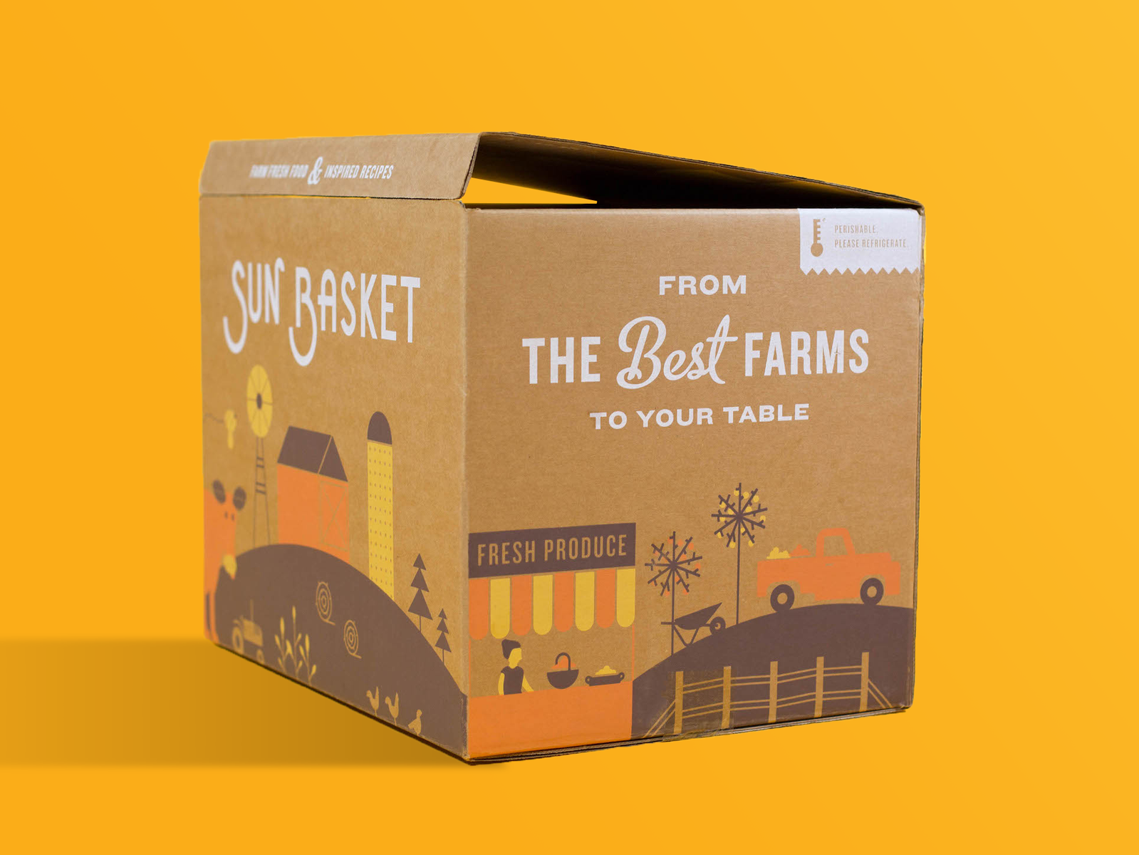 Sun Basket Packaging