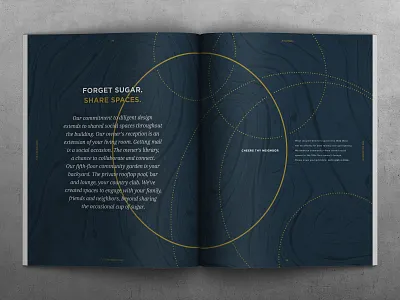 Coloradan Brochure Spread branding brochure coloradan denver print real estate