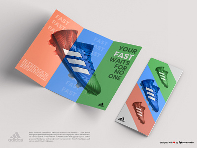 Adidas Concept Brochure Design adidas branding brochure colors creative creative agency design illustration new brand feel print design shoes typography vector