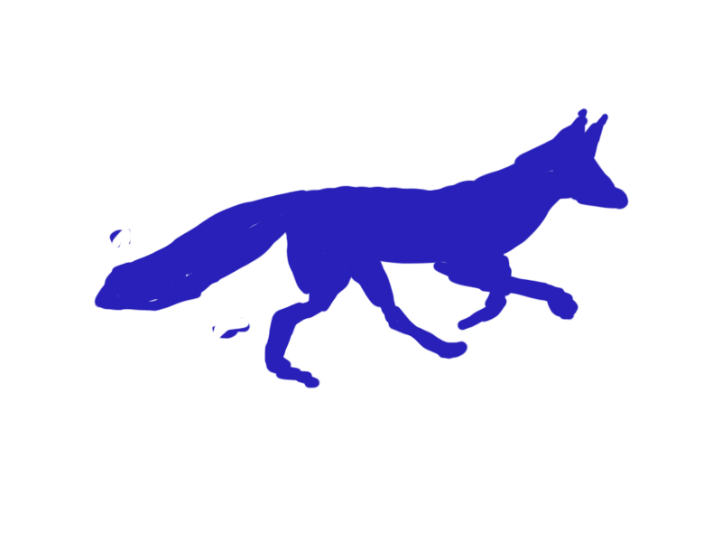 The Engine Is Red Logo Animation animal animation fox logo motion motion design run cycle stop motion the engine is red