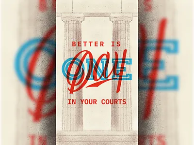 One Day - Wallpaper design illustration sans serif script typography wallpaper