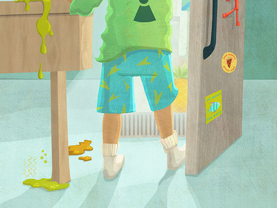 My Big Evil Brother Packed My Lunch childhood childrens book illustration childrens books childrens illustration cooking educational publishing illustration kidlitart kids books kitchen narrative illustration spooky tween whimsical