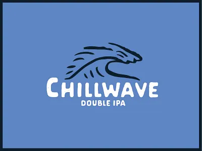 GLBC Rejected Chillwave Shirt Design apparel beer glbc illustration shirt surf surf shop typogaphy