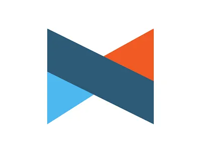 Letter M colorful design design flat icon illustration letter logo typography