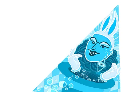 TURQUOISE/MAGIC/ART art character character concept character creation design digital painting female character illustration magic photoshop turquoise