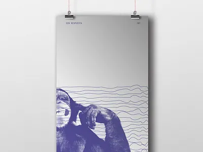 La pregunta sin respuesta abstact branding editorial graphicdesign illustration typography