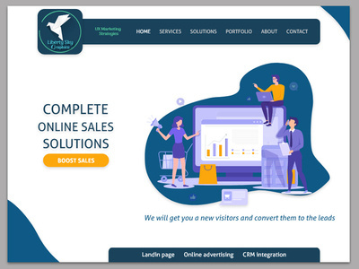 003 DailyUI - Landing Page dailyui landing page webdesign