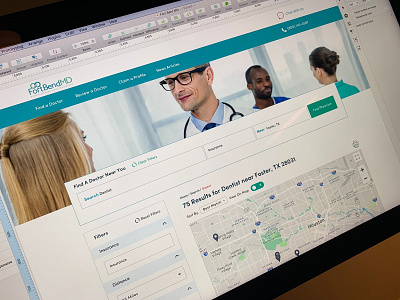 Fort Bend MD - Find a Doctor icons mobile responsive responsive design ui ui design user experience user interface ux web design