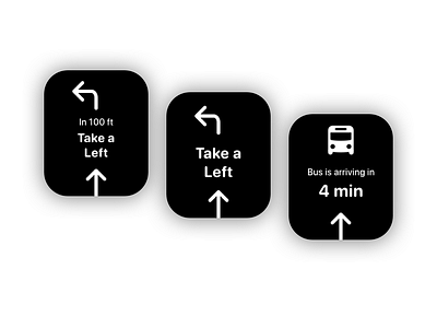 Daily UI #029 - Map Navigation 029 app apple apple watch bus commute daily 100 challenge daily ui dailyui design map navigate navigation travel ui ux