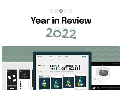 2022 ː Year in review 2022 2023 branding collection creative design dribble review graphic design illustration inspiration minimal product review stats ui ux web web design year year in review