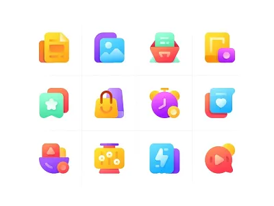 SA9527 - Icon Design Style 018 design icon sa9527 style ui