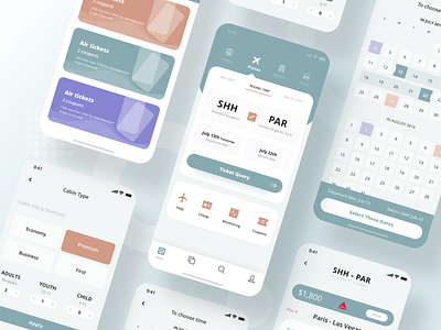Flight ticket UI design aircraft app booking design flight flight app flight ticket plane search simple simple design ui ux