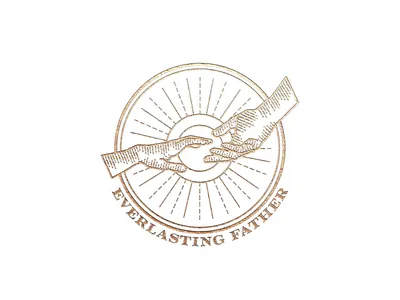 Everlasting Father design icon illustration series art vector