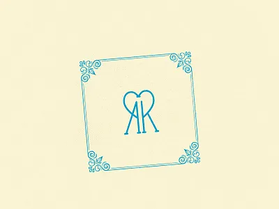 Our wedding identity / 2019 beige big day decoration logo logotype turquoise typedesign wedding wedding identity