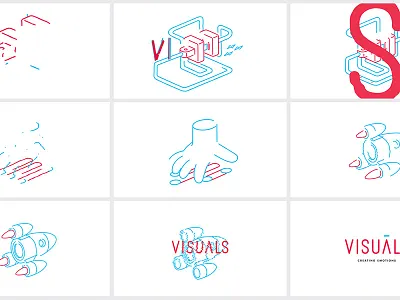 Visuals part 17 animation app art branding design explainer icon illustration illustrator ios lettering logo minimal type typography ui ux vector web website