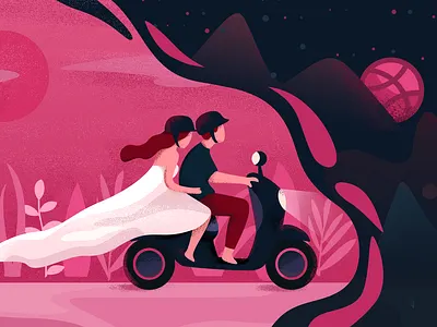 Hello Dribbble design illustration ui
