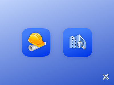 IBM TRIRIGA App Icon Design app icon facility management ibm icon logo mobile app icon tririga
