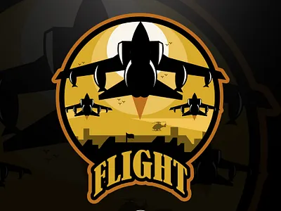 Flight Esports Logo brand branding design esports logo for sale icon illustration logo mascot mascot design mascot logo sport sports brand sports logo team team logo
