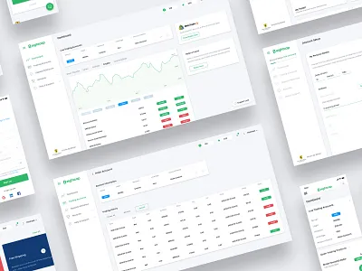 EightCap - Australian FX & CFD Broker app design interface ui ux
