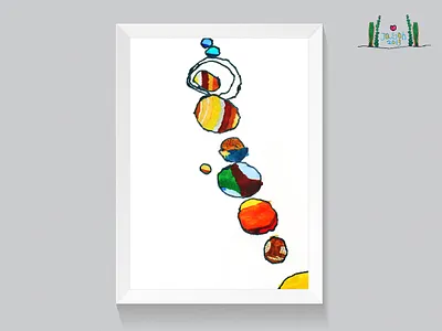 Solar System art childrens illustration color cute design fashion illustration funny illustration solar system