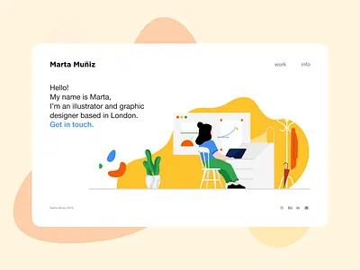 Portfolio design branding colorful dailyui design graphic designer hiring illustration logo portfolio portfolio design portfolio website ui vector visual design web