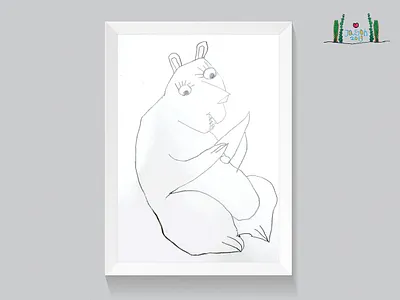 Bear animals bear childrens illustration color cute fashion illustration funny illustration