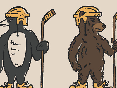 NHL Outdoor Winter Classic 2023 boston bruins design drawing hockey ice hockey illustration joe horacek little mountain print shoppe nhl penguins pittsburgh sketch typography winter classic