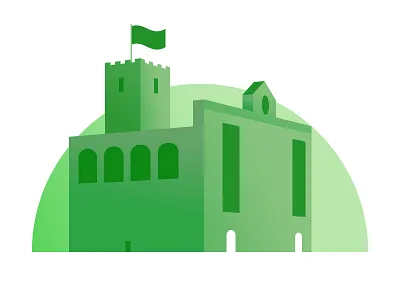 Institutional building design historical icon iconset illustration institution perspective politics public security systems vector