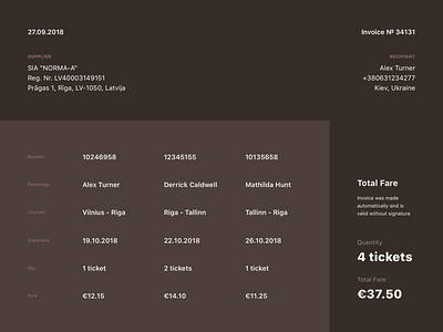 Daily UI challenge #46 — Invoice 46 app challenge check checkout dailyui design interface invoice product sketch typography ui uidesign uiux userexperience userinterface ux vector web