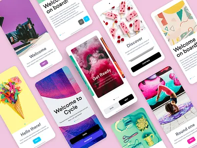 On-boarding screens adobexd appdesign design dribbblers free ui freebie inspiration interaction interface iosinspiration minimal photos ui uidesign uitrends userexperience userinterface ux uxdesignmastery wireframe