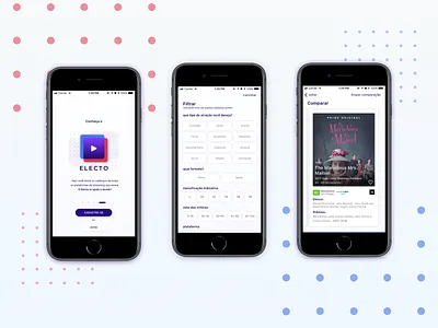 Electo - The Catalogue for Streamings amazon prime video app catalog catalogue clean compare comparison election filter light movies netflix series