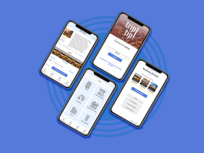 TripTip Mobile Application interface mobile mobile app mobile ui travel travel app traveling ui uidesign ux uxdesign